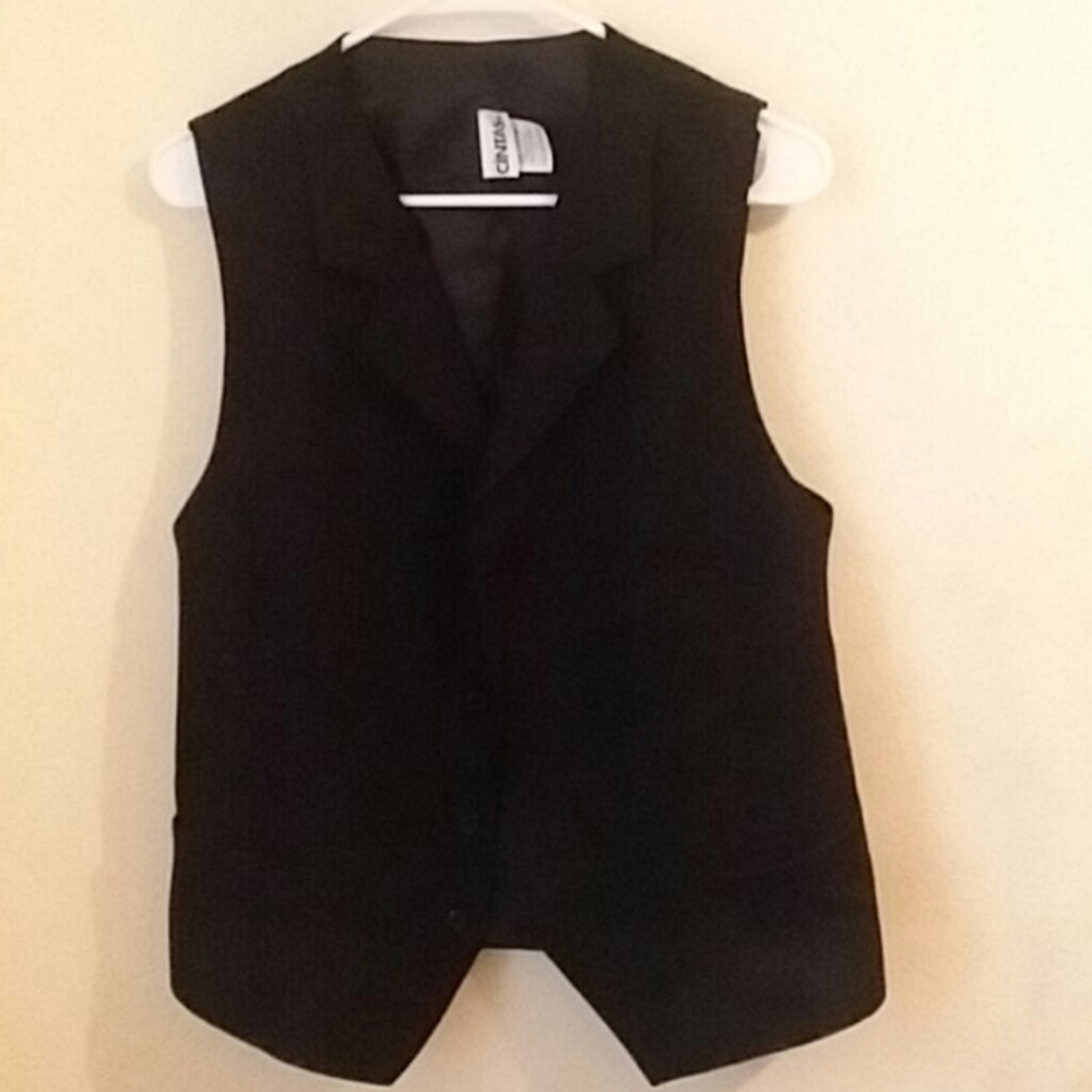Black men's vest